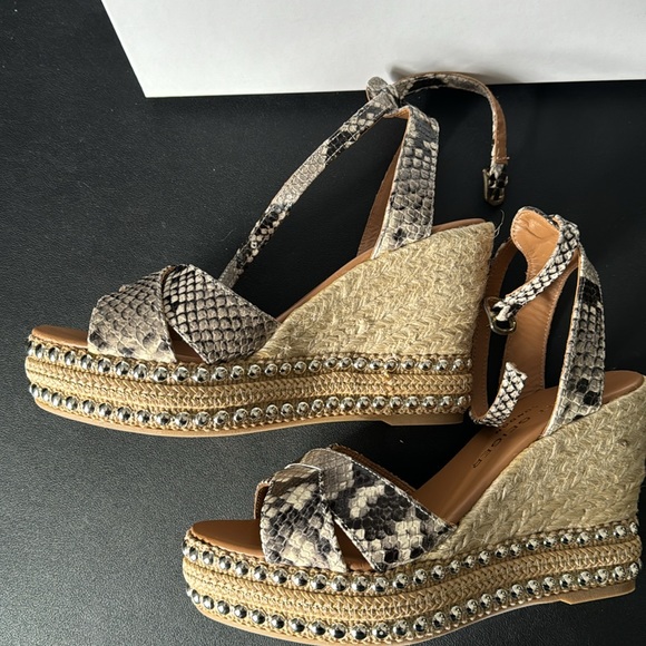 Kurt Geiger Platform Wedges New in Box Size 8.5 - Picture 3 of 4